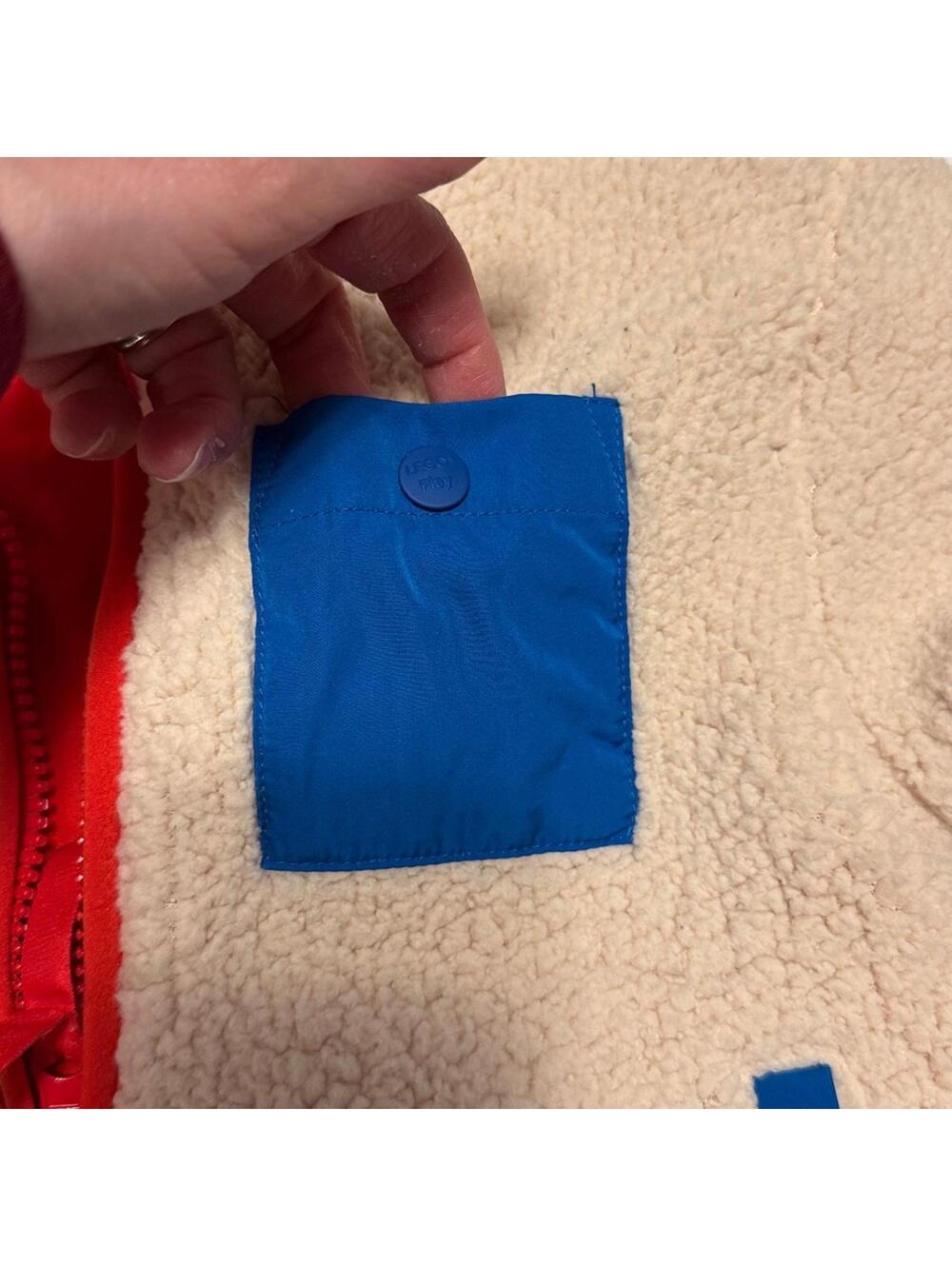 EUC Limited Edition LEGO Collection x Target Kids Sherpa Zip-Up Jacket - Picture 4 of 6